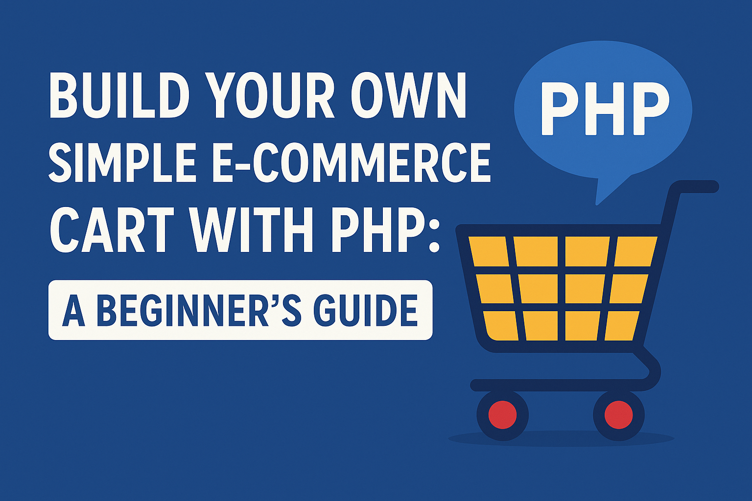 PHP-Projects-Practice-Build-Your-Own-Simple-E-commerce-Cart-with-PHP-A-Beginners-Guide