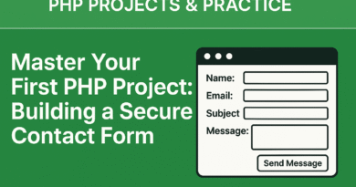 PHP-Projects-Practice-Master-Your-First-PHP-Project-Building-a-Secure-Contact-Form