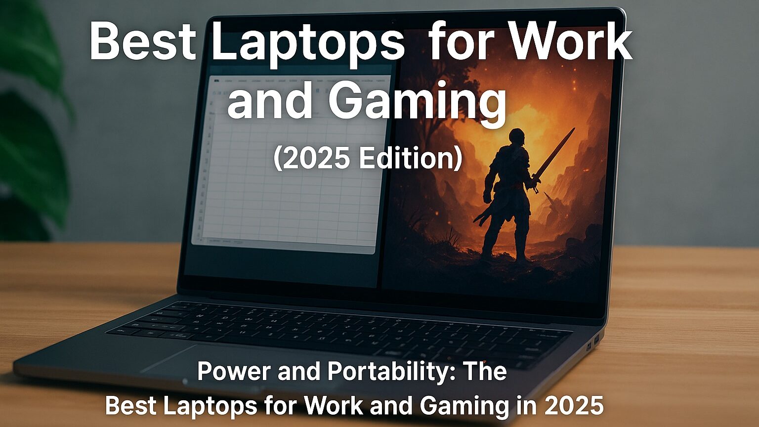 Best Laptops for Work and Gaming (2025 edition)